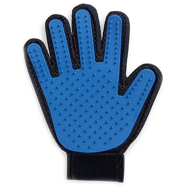 Silicone Pet Grooming Glove For Cats hair Brush Comb Cleaning Deshedding Pets - foxberryparkproducts
