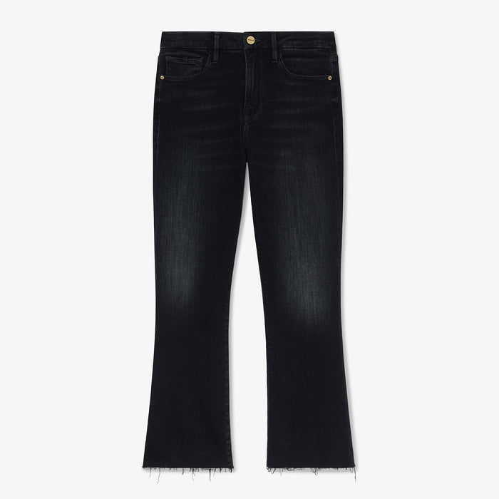Packshot image of the FRAME Denim Le Crop Slim Bootcut Raw Edge Jean in Marcella
