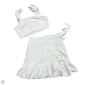 Skirt Set 2pc By Pink Lily In White, Size: M