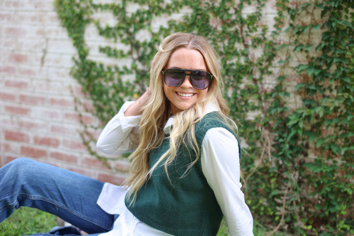Skye - Unisex Polarized Oversized Aviator
