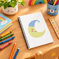 Kids Notebook Outer Space, Kids Journal, Kids Stationary, School Journal, Notepad