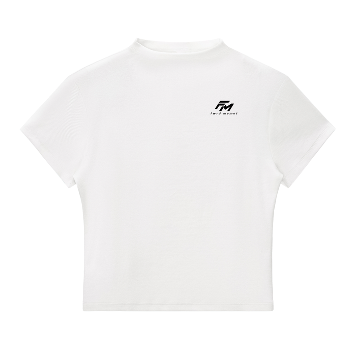 Slim Fit Mock Neck T-Shirt