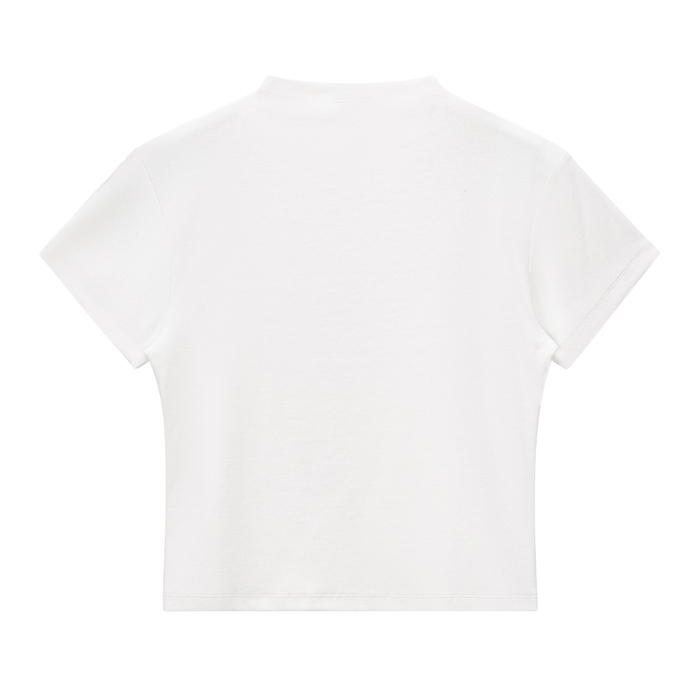 Slim Fit Mock Neck T-Shirt