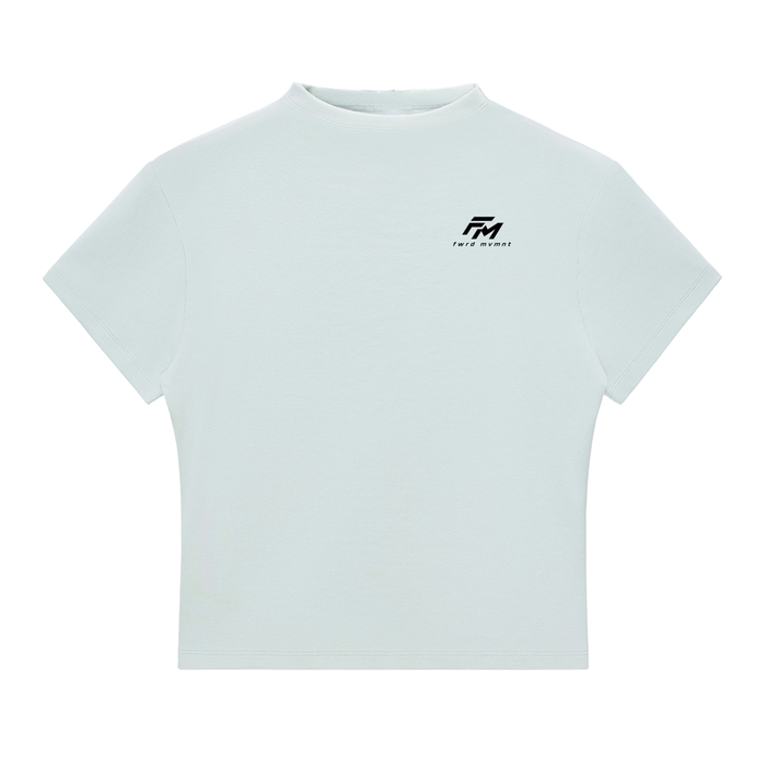 Slim Fit Mock Neck T-Shirt