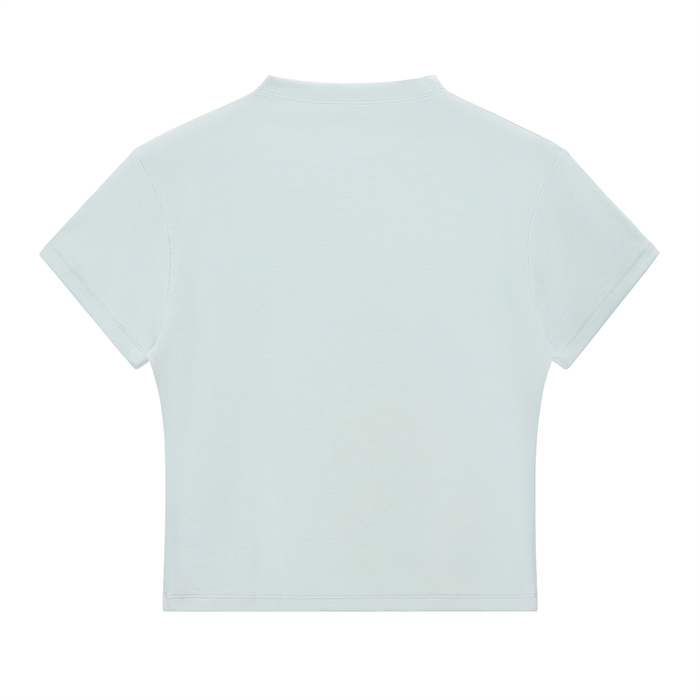 Slim Fit Mock Neck T-Shirt
