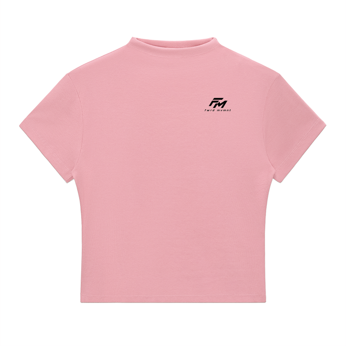 Slim Fit Mock Neck T-Shirt