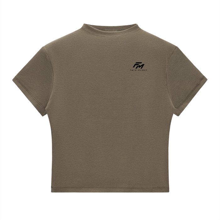 Slim Fit Mock Neck T-Shirt