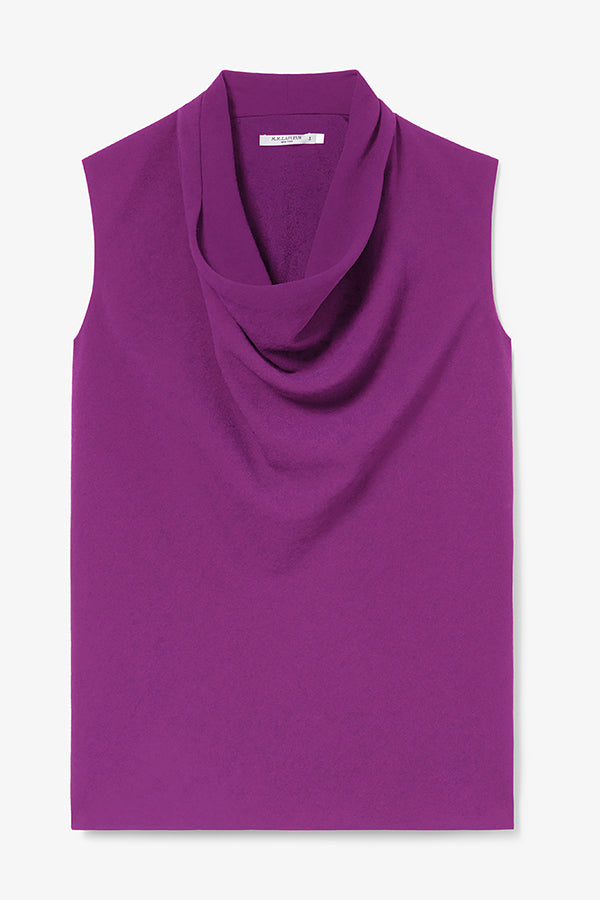 Packshot image of the Sloane top in purple jasper | Exclude | Still