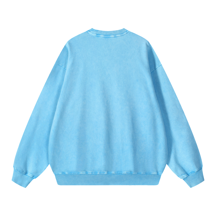 Snow Washed Oversized Sweatshirt