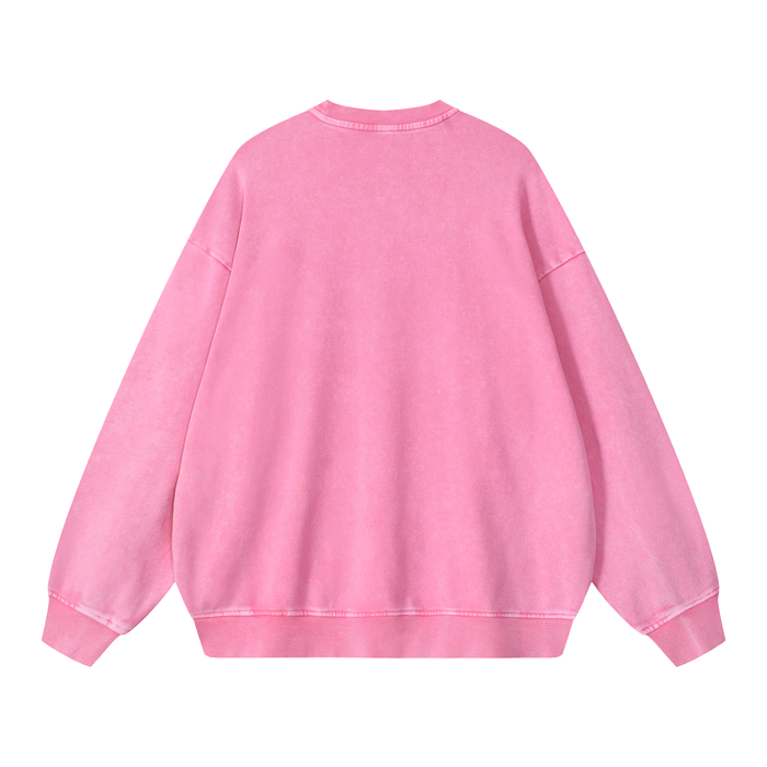 Snow Washed Oversized Sweatshirt