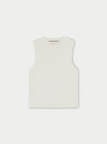 SOFT TOUCH HIGH NECK EMBLEM RACER - OFF WHITE