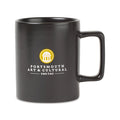 Soleil Ceramic Mug - 12 oz. - Matte Black | Custom Branded | Lemon Print