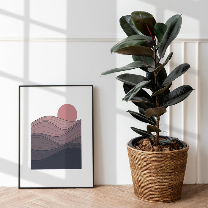 Abstract Art Solstice, Wall Art Prints Living Room & Bedroom | Pippa +June