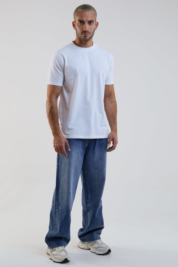 Southbank Loose Fit Rigid Denim Jeans - Mid Blue