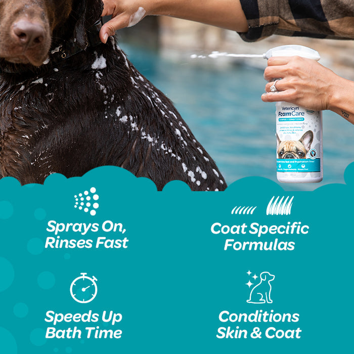 Spray-On Pet Shampoo & Conditioner
