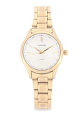 Valentino Stainless Steel Strap Analog Watch for Women 20122489-GOLD-WHITE DIAL-Watch Portal Philippines
