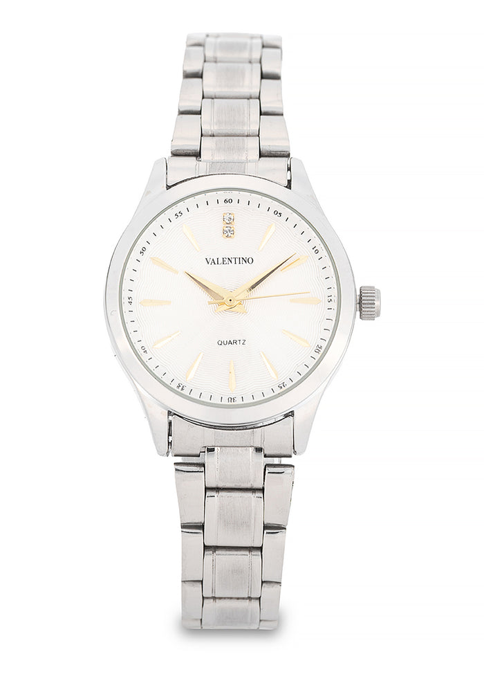 Valentino Stainless Steel Strap Analog Watch for Women 20122491-GOLD INDEX-Watch Portal Philippines