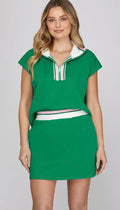 Striped Skort Set