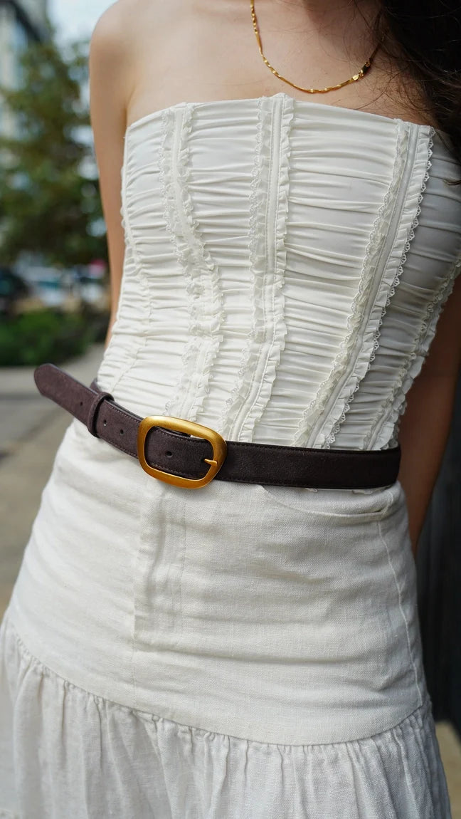 Suede Belt
