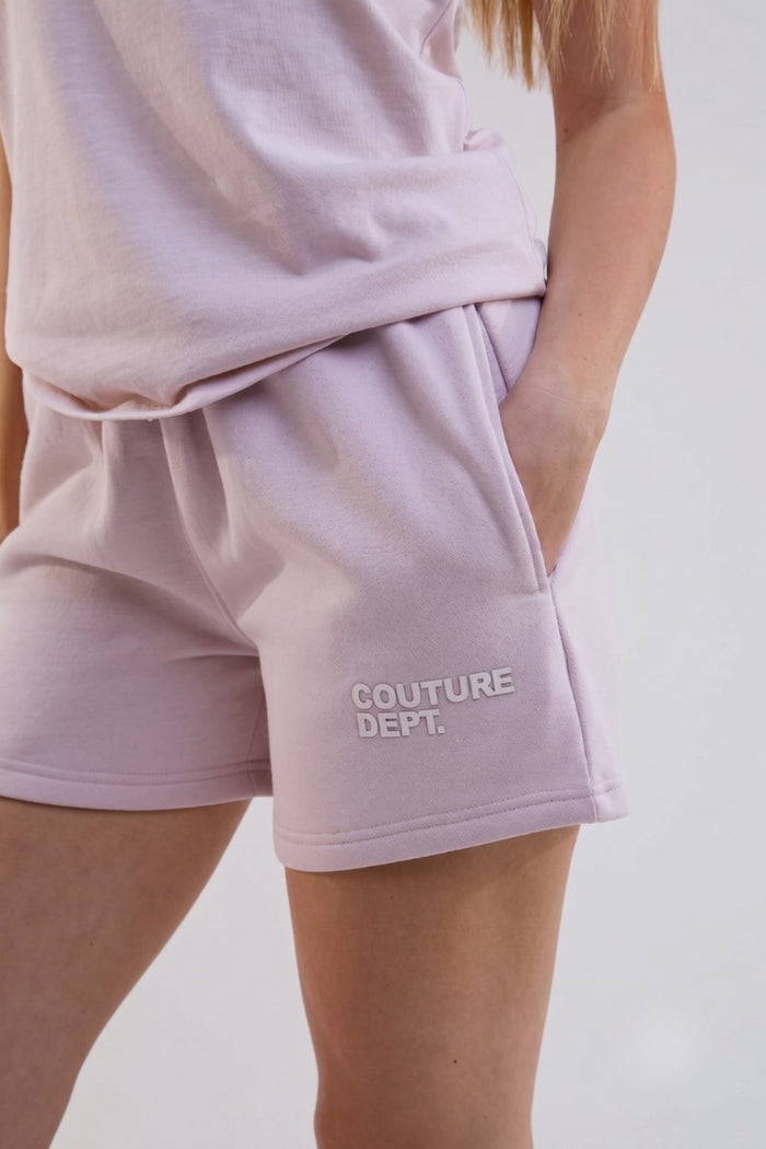 Sunset Sweat Shorts - Lilac