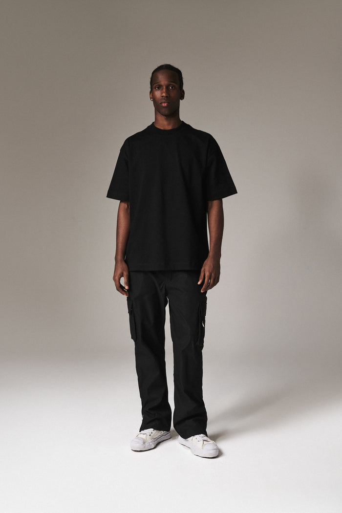 SUPER HEAVYWEIGHT BLANK T-SHIRT - BLACK