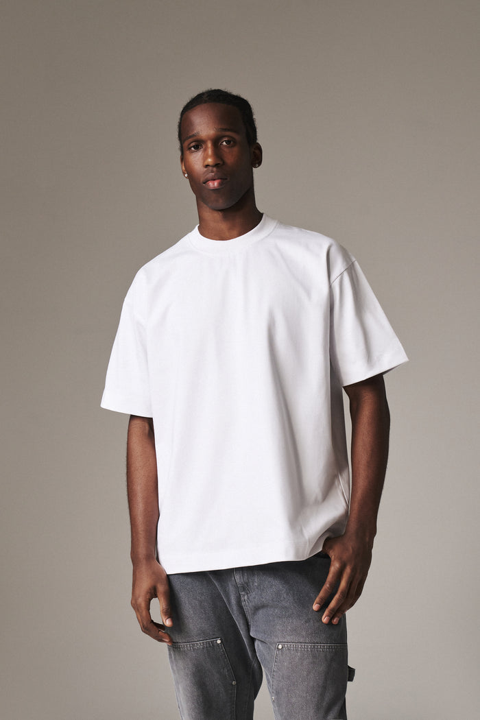 SUPER HEAVYWEIGHT BLANK T-SHIRT - WHITE