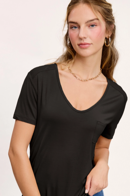 Super Soft Front Pocket Tee