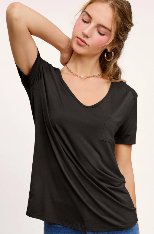 Super Soft Front Pocket Tee