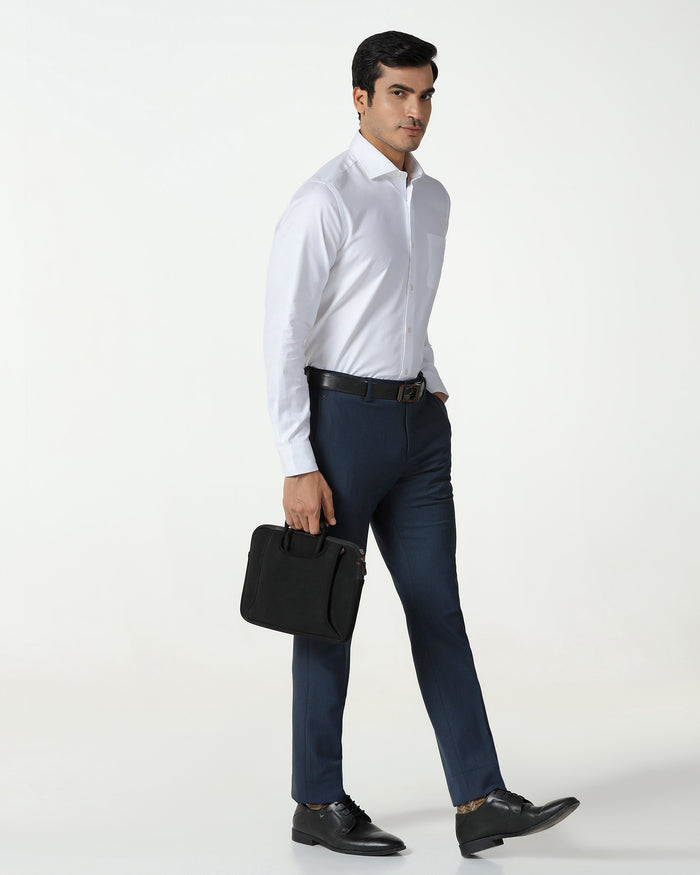 White Super White Jacquard Shirt - Albion