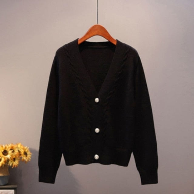 Sweater Cardigan Women Autumn Winter - foxberryparkproducts