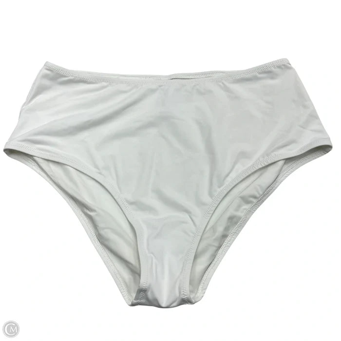 Swimsuit Bottom By Skims In White, Size: L