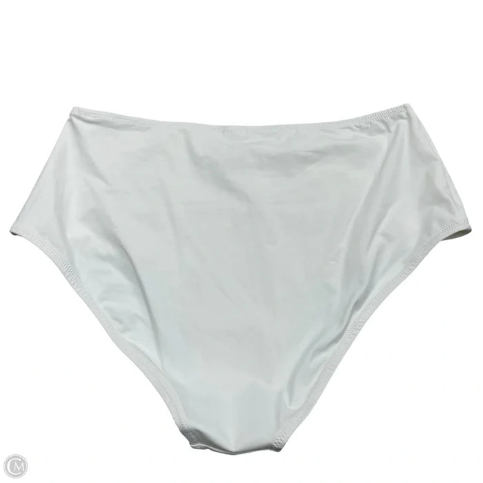 Swimsuit Bottom By Skims In White, Size: L