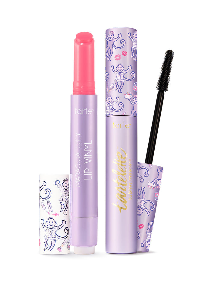 tarte x Roller Rabbit mascara & vinyl set