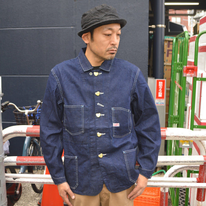 TCB jeans "Cat A Log Chore Coat 10oz"