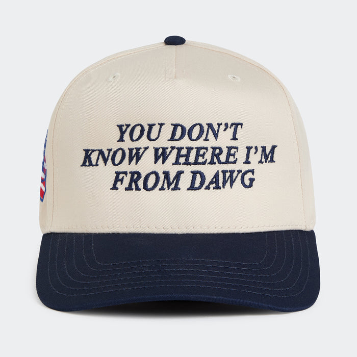 The Deuce w/ Clint Dempsey "YDKWIFD" Hat (Cream/Navy)