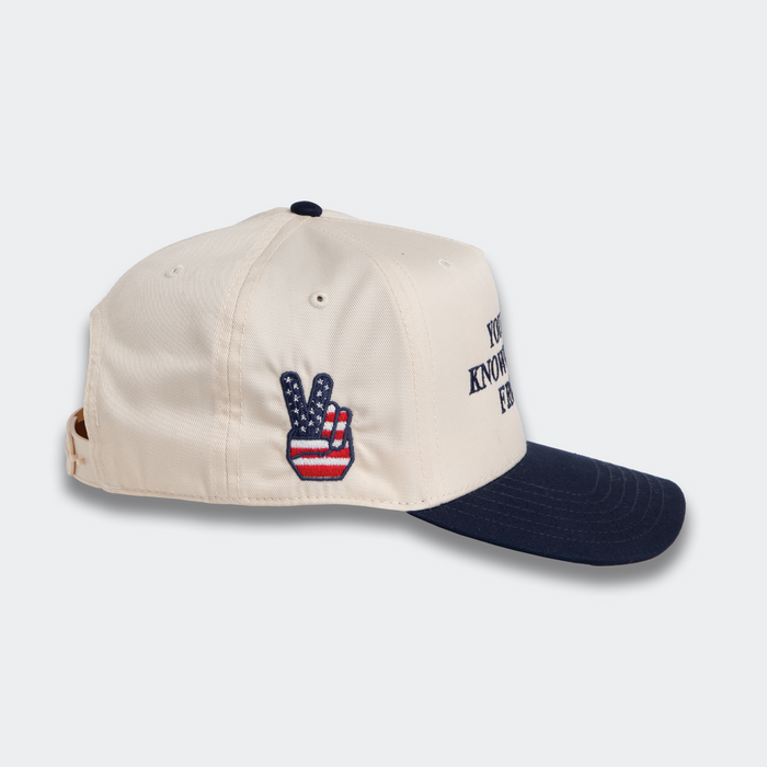 The Deuce w/ Clint Dempsey "YDKWIFD" Hat (Cream/Navy)