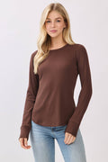 The Essential Ribbed Long Sleeve - Adored A Lovely Boutique