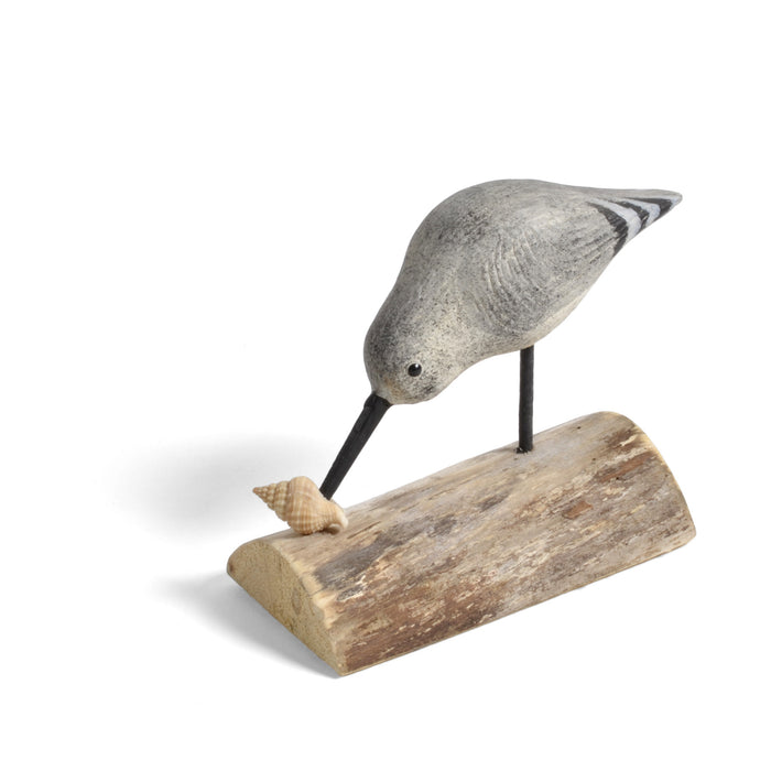 The Painted Bird by Richard Morgan Small Wooden Sandpiper Figurine