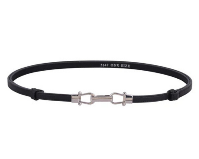Thin Black Belt