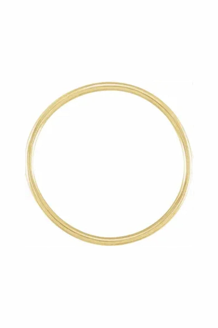 Thin Stacking Ring - 14k Yellow Gold