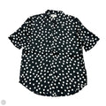 Top Short Sleeve By L Agence In Black & White, Size: Xs