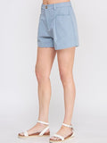 Tori Twill Shorts in Blue side
