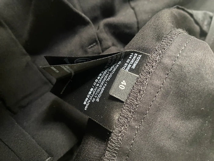 Toteme Double-pleat Straight-byxor NWOT