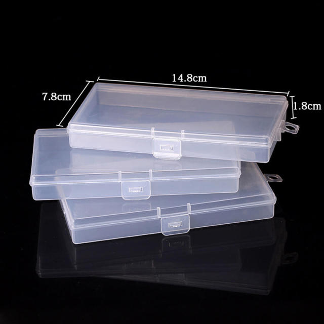 Transparent Plastic Storage Box $5.95 - foxberryparkproducts