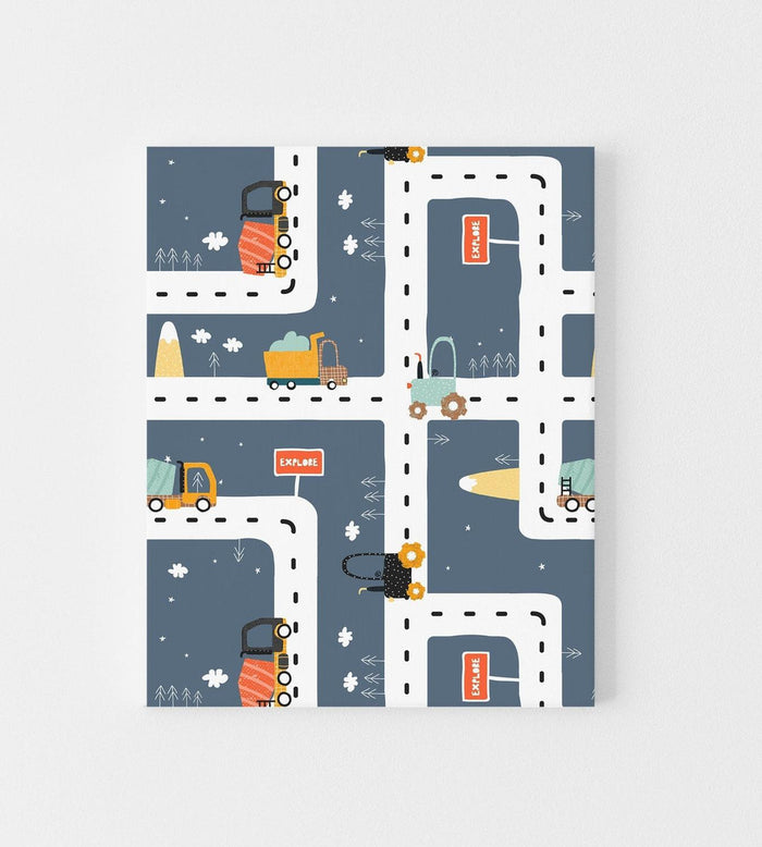 Boys Wall Art Transport, Kids Wall Art, Nursery Decor, Boys Bedroom Decor Prints, Baby Wall Art, Nursery Wall Art, Made in USA | Pippa + June