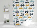 Boys Shower Curtain Transport Cars, Boys Bathroom Decor & Accessories | Pippa + June
