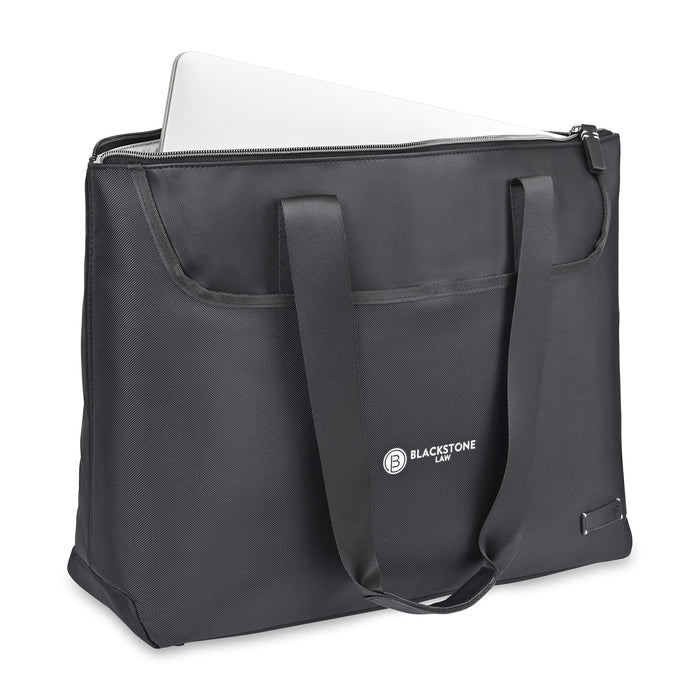 Travis & Wells® Lennox Recycled Nylon Laptop Tote
