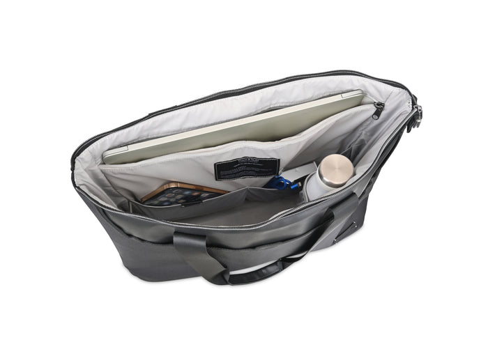 Travis & Wells® Lennox Recycled Nylon Laptop Tote