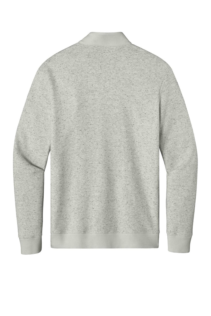TravisMathew Men's Waffle 1/4-Zip - Light Grey Heather