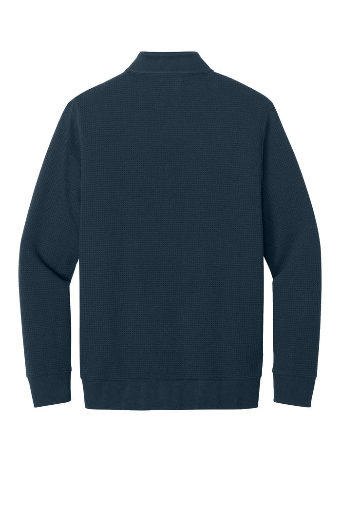 TravisMathew Men's Waffle 1/4-Zip - Total Eclipse